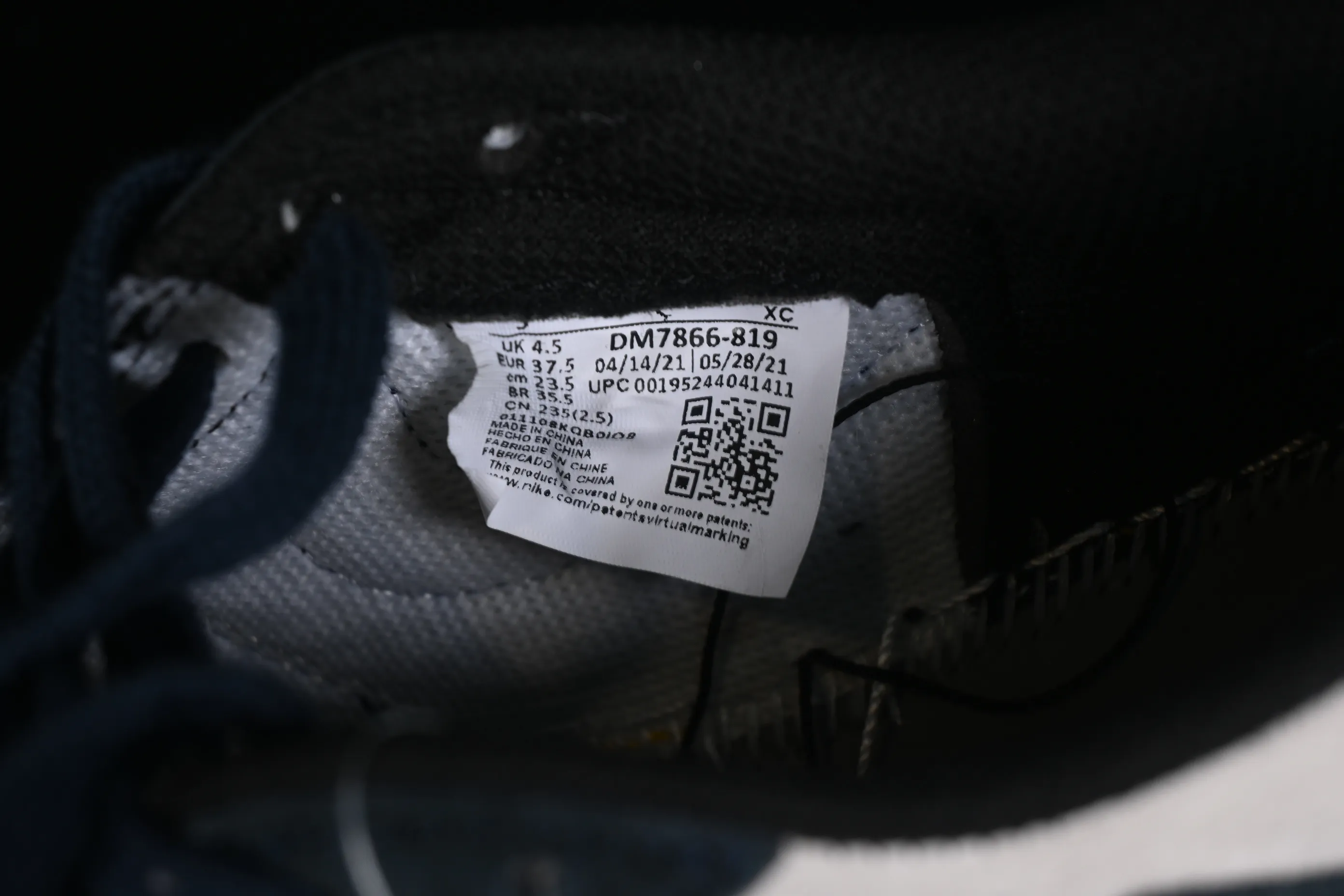 All Categories Air Jordan Jordan Series Basketball Shoes Air Jordan 1 Low Travis Scott x Air Jordan 1 Low OG AJ1 Joe 1 Reversed Overhook Joint Style Casual Sports Basketball Shoes DM7866-819